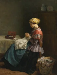 Jules Breton, 1868 - Den lille skrædder