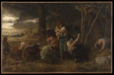 Lightning, ca. 1865 (olie på lærred)