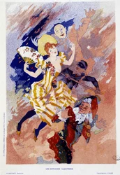 Karneval - af Jules Cheret, omkring 1890