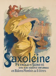 Plakatens mestre: Pl. 13, Saxoléine, 1895.