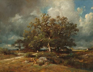 Den gamle Eg, ca. 1870.