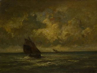 To både i en storm