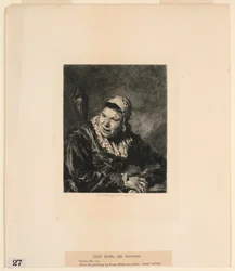 Hille Bobbe, the Sorceress, fra "Etchings of Pictures in the Metropolitan Museum, New York"
