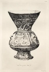 Den keramiske kunsts historie: En beskrivende og filosofisk undersøgelse af keramik... Plade VII, 1877
