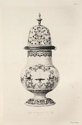 Den keramiske kunsts historie: En beskrivende og filosofisk undersøgelse af keramik...Plade IX, 1877.