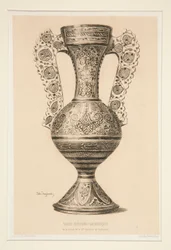 Spansk-maurisk vase