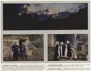 Kapellan og pastor, Clermont-En-Argonne, Les Anges du Front