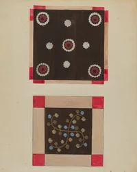 Knap tæppe, ca. 1936.