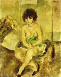Portræt af Lucy Krohg, ca. 1925