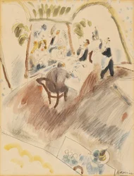 To mænd spisning (wc på papir)