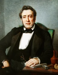 Portræt af Emilien Dumas, 1859 (olie på lærred)