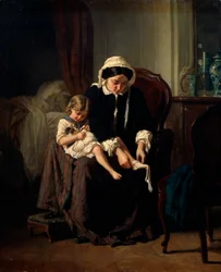 Morgentoilet, 1854