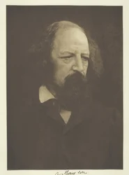 Alfred, Lord Tennyson, 1866, trykt ca. 1893.