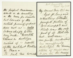 Autografbrev, 20. juni 1875.
