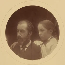 Charles Loyd Norman og hans datter Margaret