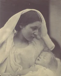 Den hvilende Madonna, 1864.
