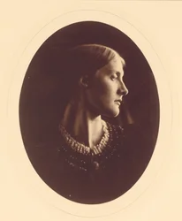 Mrs. Herbert Duckworth, april 1867 (albumin print)