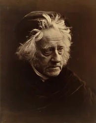 Sir John Herschel, april 1867.