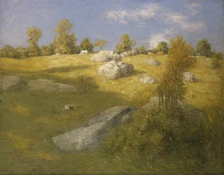 Oplands Græsmark, ca. 1905.
