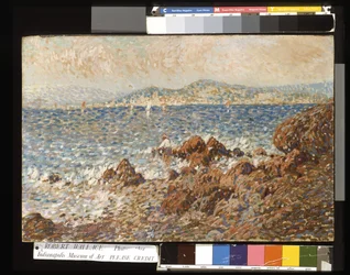 Cannes (olie på træ)