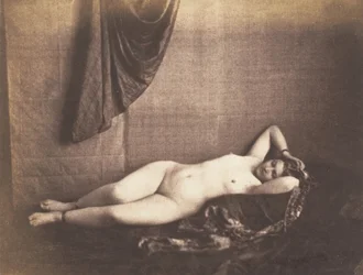 Liggende nøgen, 1851-53