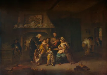 En gifte sømænd vender tilbage, c1800
