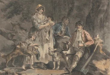 Træhugger og hans familie