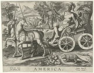 Amerika Amerika (titel på objekt) De fire kontinenter (serietitel)