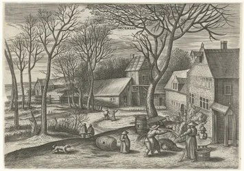 december (titel på objekt) De tolv måneder (serietitel)
