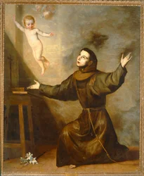 Jesusbarnets tilsynekomst for Sankt Antonius af Padua (maleri)