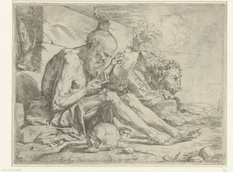 Sankt Hieronymus læser