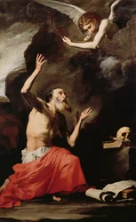 Sankt Hieronymus og dommens engel
