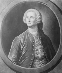 The Honble James Annesley Esq, graveret af John Brooks, ca. 1746-56 (mezzotint)