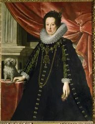 Anna de Medici, datter af storhertug Cosimo II af Toscana (maleri på lærred)