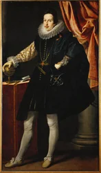 Storhertug Cosimo II af Toscana (olie på lærred)
