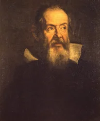 Portræt af Galileo Galilei, kaldet Galileo (1564-1642). Uffizi-museet, Firenze. Maleri af Justus Sustermans (1597-1681)