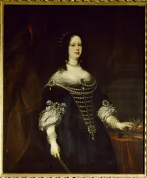 Portræt af Vittoria della Rovere (1622-1694), storhertuginde af Toscana, hustru til Ferdinand II de