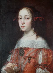 Portræt af en dame, ca. 1660