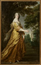 Louise Marie de Gonzague Nevers (Marie Louise de Gonzague ou de Mantue), dronning af Polen - Portræt af Marie Louise Gonzaga (1611-1667), dronning af Polen, af Egmont, Justus van (1601-1674) (Juste d
