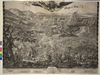 Wiens tyrkiske belejring 1683 (print)