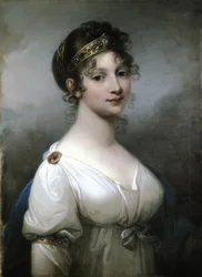 Portræt af dronning Louise af Preussen, 1776-1810, 1802