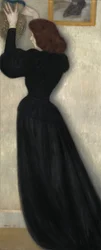 Slank kvinde med vase, 1894
