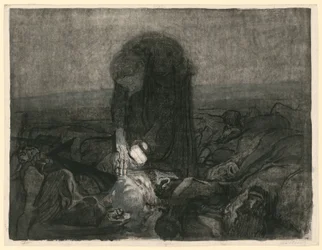 Slagmark (blad 6 fra "Bondekrigen", 2. tilstand)