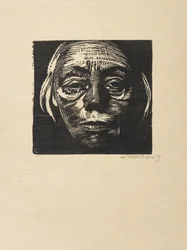 Selvportræt, 1923.
