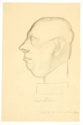 Portræt af maleren Carl Holsøe (1863-1935)