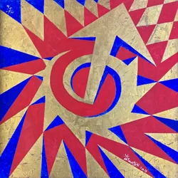 Gylden geometrisk udbrud