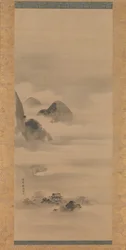 Landskab i måneskin, efter 1662.