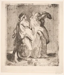 Judith med sin tjener