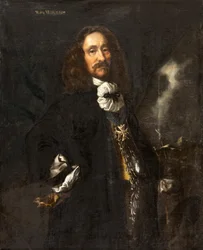 Portræt af admiral Witte Corneliszoon de With 1599-1658, ca 1657-1658.
