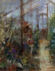 The Greenhouse, 2000 (pastel på papir)